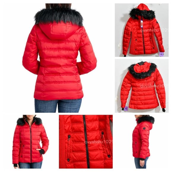 Nautica Jackets & Blazers - NWT Nautica women Puffer Jacket in  RED